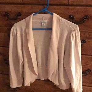 Kim Rogers Cream Shrug